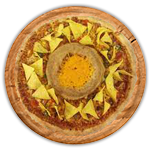 Mexican Volcano Pizza 