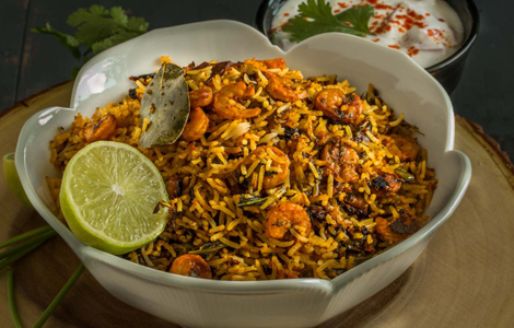 King Prawn Biryani